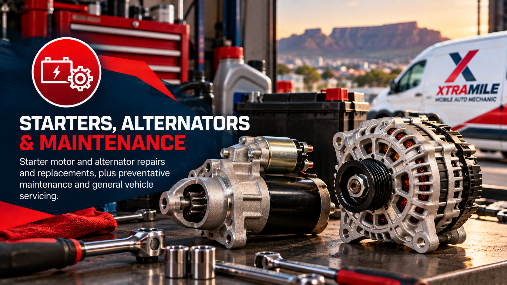 Starters, Alternators & Maintenance